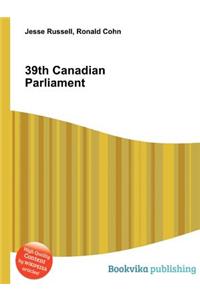 39th Canadian Parliament