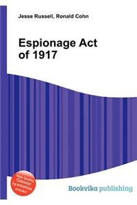 Espionage Act of 1917