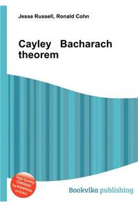 Cayley Bacharach Theorem