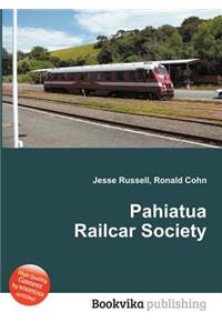 Pahiatua Railcar Society