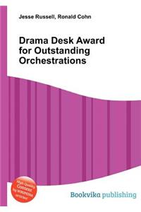 Drama Desk Award for Outstanding Orchestrations