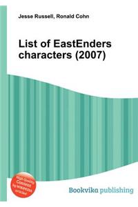 List of Eastenders Characters (2007)