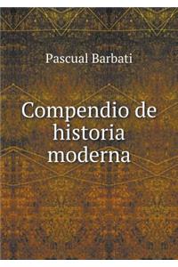 Compendio de historia moderna