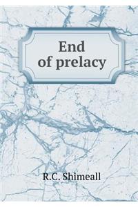 End of Prelacy