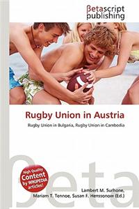 Rugby Union in Austria