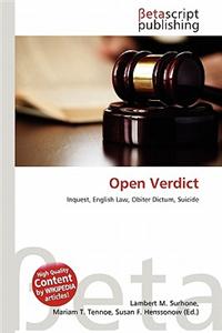 Open Verdict