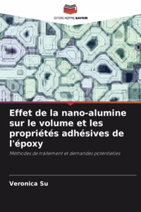 Effet de la nano-alumine sur le volume et les propriétés adhésives de l'époxy