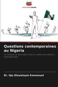 Questions contemporaines au Nigeria