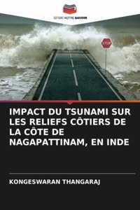 Impact Du Tsunami Sur Les Reliefs Côtiers de la Côte de Nagapattinam, En Inde