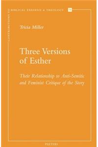 Three Versions of Esther