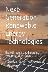 Next-Generation Renewable Energy Technologies