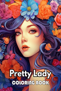 Pretty Lady Coloring Book