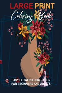 Large Print Coloring Book