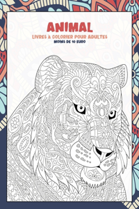 Livres à colorier pour adultes - Moins de 10 euro - Animal