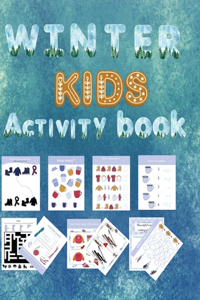 Winter kids activity book