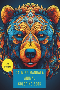 Relaxing Animal Adult Coloring Book