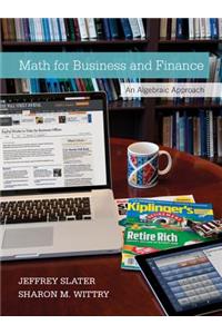 Math for Business and Finance with Connect Access Card