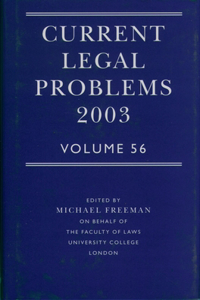 Current Legal Problems 2003