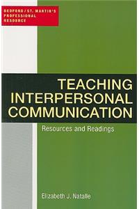 Teaching Interpersonal Communication