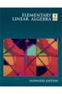 Elementary Linear Algebra