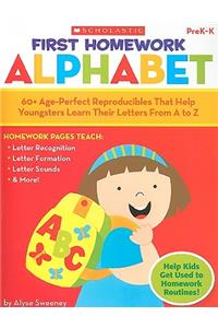 First Homework: Alphabet, PreK-K