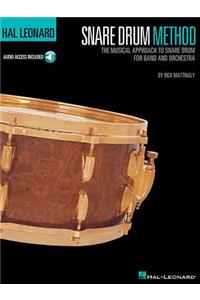 Hal Leonard Snare Drum Method Book/Online Audio