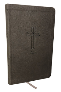 NKJV, Value Thinline Bible, Charcoal Leathersoft, Red Letter, Comfort Print