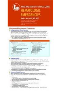 J & B Clinical Card: Hematologic Emergencies