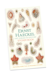 Ernst Haeckel Art Forms in Nature Sticker Book