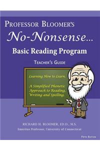 Professor Bloomer's No-Nonsense Reading Program