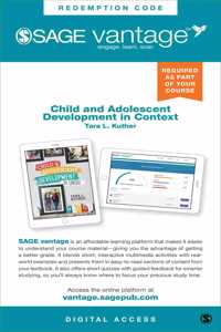 Child and Adolescent Development in Context Vantage Shipped Access Card