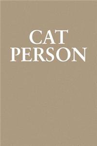 Cat Person