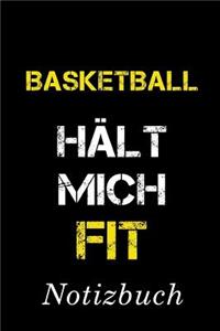 Basketball Hält Mich Fit Notizbuch