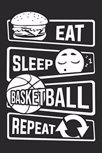 Eat Sleep Basketball Repeat