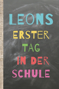 Leons erster Tag in der Schule