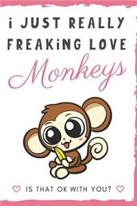 I Just Really Freaking Love Monkey. Is That OK With You?