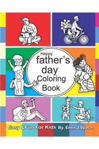 Happy Father's Day Coloring Book