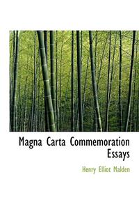 Magna Carta Commemoration Essays