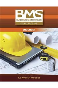 Building Math Skills Online Printed Access Card for Construction