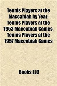 Tennis Players at the Maccabiah by Year