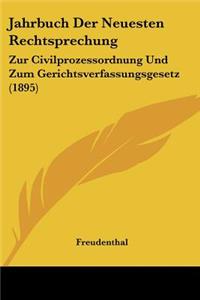Jahrbuch Der Neuesten Rechtsprechung