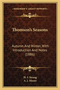 Thomson's Seasons