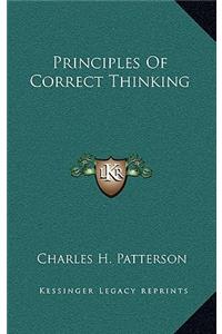 Principles of Correct Thinking