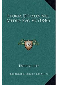 Storia D'Italia Nel Medio Evo V2 (1840)