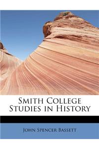 Smith College Studies in History