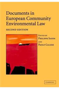 Documents in European Community Environmental Law