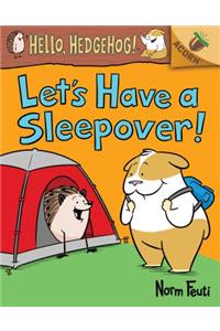 Let's Have a Sleepover!: An Acorn Book (Hello, Hedgehog! #2) (Library Edition)