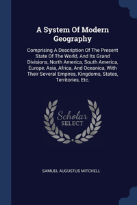 A System Of Modern Geography