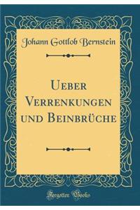 Ueber Verrenkungen Und Beinbrüche (Classic Reprint)