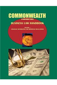 Commonwealth of Independent States (Cis) Business Law Handbook Volume 1 Strategic Information and Important Regulations